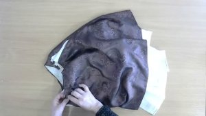 Как пришить подклад к юбке.