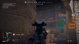 GeForce GTX 1060 6GB -- Intel Core i5-3470 -- Battlefield V FPS Test DX11 Open Beta Rotterdam High