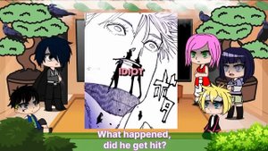 Adult Naruto friend react to future Naruto as Gojo|AU||?Tiktoks||?Gacha Club||