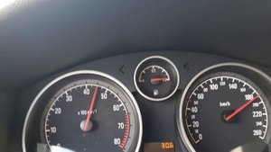 Opel Astra H 1.8HER, Замеры после замены шестерен 5й передачи с 0,82 на 0,756.
