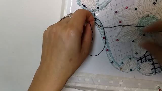 ИРЛАНДСКОЕ КРУЖЕВО. ИГОЛЬЧАТАЯ СЕТОЧКА-РЕШЕТКА. Урок 1