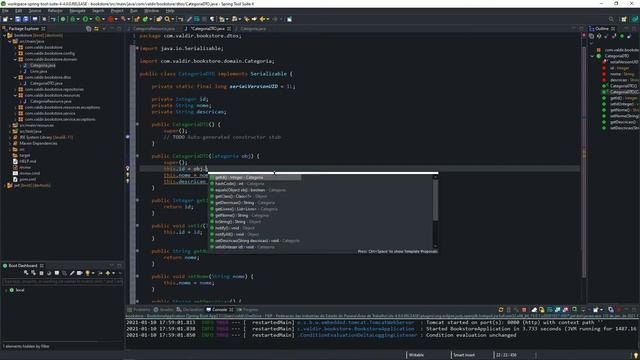 Aula 12 - Padrão DTO para Categorias - Spring Boot 2 e Angular 10 смотреть онлайн