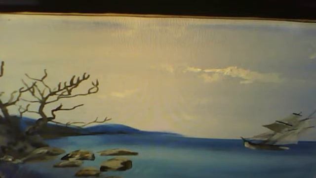 Рисуем акрилом, вместе с художником, морской пейзаж. Мастер-класс Буянова Дмитрия смотреть онлайн