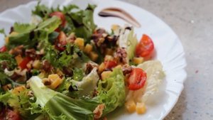 3 ЛЕГКИХ ЛЕТНИХ САЛАТА для полезного УЖИНА совместно с Little Lily★ Простые рецепты Olya Pins