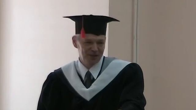 Вручение дипломов 2008. Поздравление Флегонтова А.В.