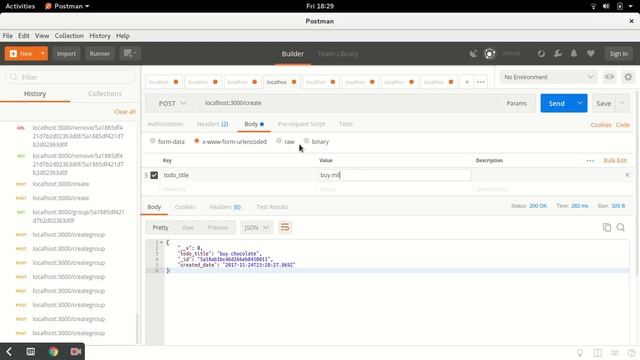 RESTful TODO list API смотреть онлайн