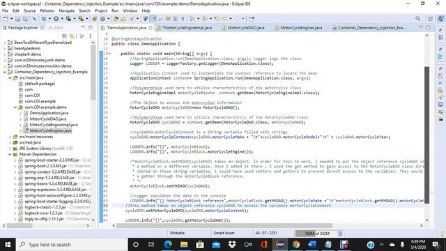 Spring lesson 3 Inject and Named Annotation смотреть онлайн