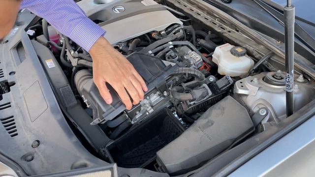 HOW TO: Change Engine Air Filter for 2019-2023 Lexus ES300h, ES350, and ES250 смотреть онлайн