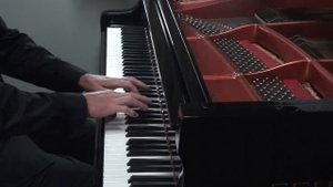 Sibelius 'Arabesque' Op.76 No.9 - P. Barton, FEURICH piano