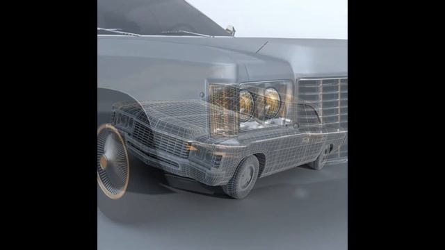 3D Model Chevrolet Impala 71 at 3DExport.com смотреть онлайн