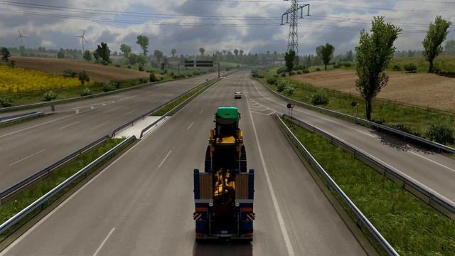 ETS 2 - Renault T Range Transporting Dozer Crawl - Z35K Part 1 смотреть онлайн