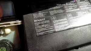 Renault scenic 3. Рено сценик 3. как выровнять бачек тормозной жидкости в горизонтальную плоскость