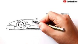 Как нарисовать формула-1 ? Уроки рисования