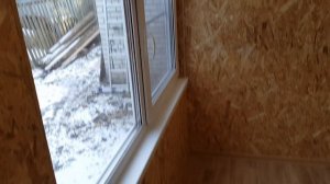 Закрытая веранда в частном доме.mp4