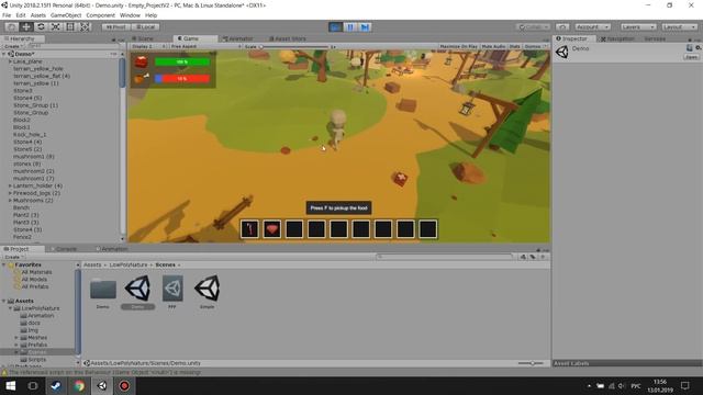 МОЖНО ЛИ БЕСПЛАТНО СДЕЛАТЬ ВЫЖИВАНИЕ? UNITY 3D смотреть онлайн
