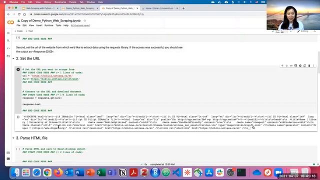 Webscraping using Python