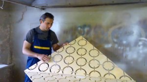 Финишная покраска фанеры