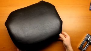 Перетяжка компьютерного кресла своими руками за 1 час. Как обтянуть кресло без складок самому.