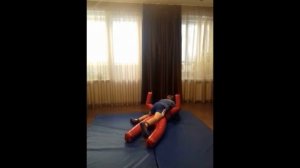 САМБО. Отработка бросков с манекеном.?