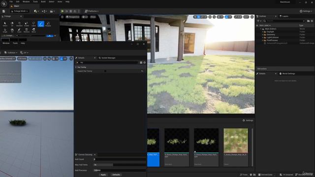 003 Static Mesh and Procedural Grass