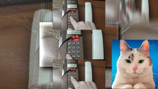 (YTPMV) Домофон  CYFRAL CCD 2094M Изменение МЕЛОДИИ ЗВОНКА Scan смотреть онлайн