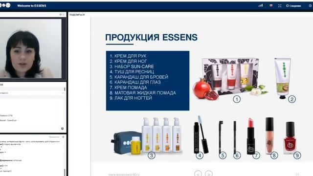 Essens презентация. Надежда  Граин  2.04.2018г. смотреть онлайн