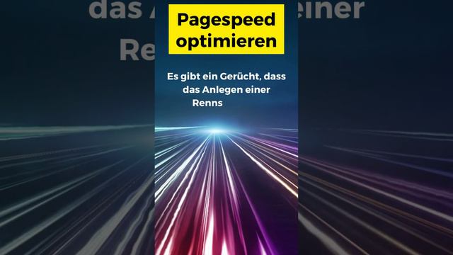 Wordpress schneller machen - Verrückte Idee: Rennstrecke um den Serverraum für schnelle Websites?