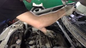 Замена помпы и ремня грм Митсубиси Аутлендер V6.