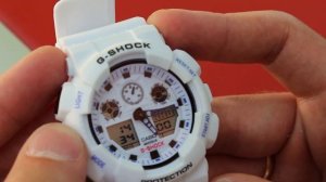 Настройка часов Casio G-SHOCK ga 100 Часть №1