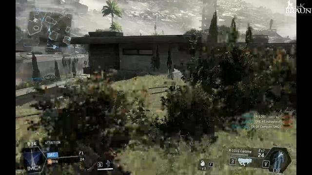 Док Браун пилотирует титана в Titanfall (первый взгляд, gameplay, lets play, review)