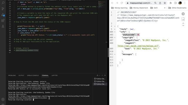 Patarida MapQuest API parse json смотреть онлайн