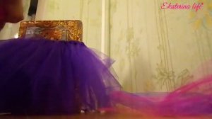 Как пошить юбку как у балерины, юбка пачка за 5 минут, шить юбку быстро
