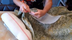 ❓Как подрубить покрывало✂️Подгибка уголка ковертом?Как сшить уголок конвертом
