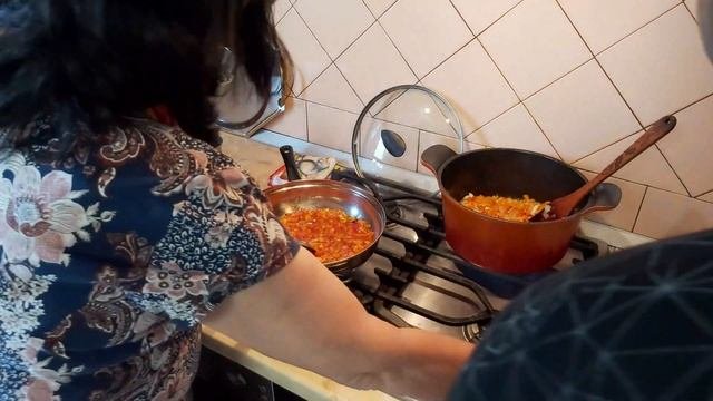 ГОТОВИМ С МАМОЙ ПОСТНЫЙ ФАРШИРОВАННЫЙ БОЛГАРСКИЙ  ПЕРЕЦ