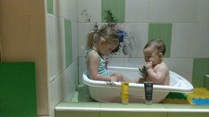 Пальчиковые краски с погодками ❤️2 года и 8 месяцев