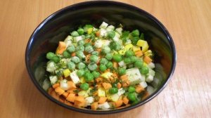 Сыроедческий оливье. Рецепт со