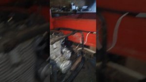 Китайский четырехтактный двигатель 167 fmm на мотороллер "Муравей".