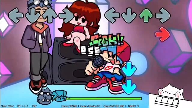 Friday Night Funkin' | Bongo Cat plays VS Noke Mod Hard Mode! смотреть онлайн