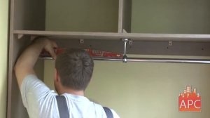 Встроенные шкафы для 6 метровой лоджии под заказ