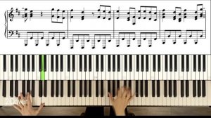The Kolors - ITALODISCO piano cover с нотами