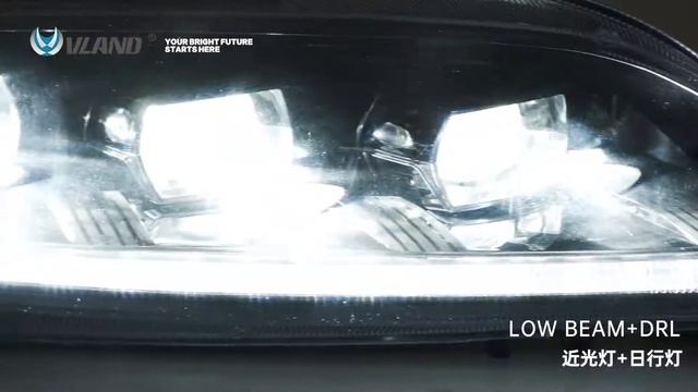 Vland new design led headlights for Mazda 6 2003-2015