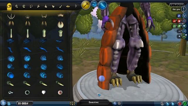 Сделал демона в Spore | Spore - редактор смотреть онлайн