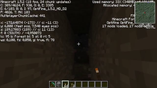 Как быстро найти алмазы в minecraft (22 за 10 минут!!) смотреть онлайн