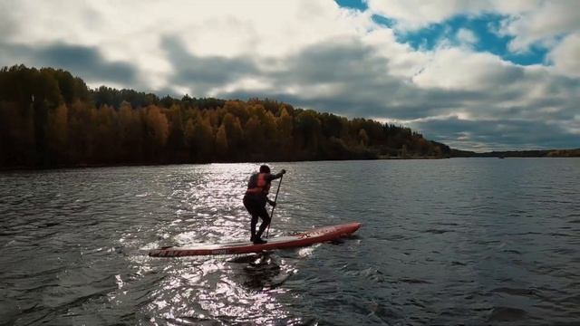 95 км на SUP по реке Свирь от Онежского озера до Подпоржья / Максим Михайлов смотреть онлайн
