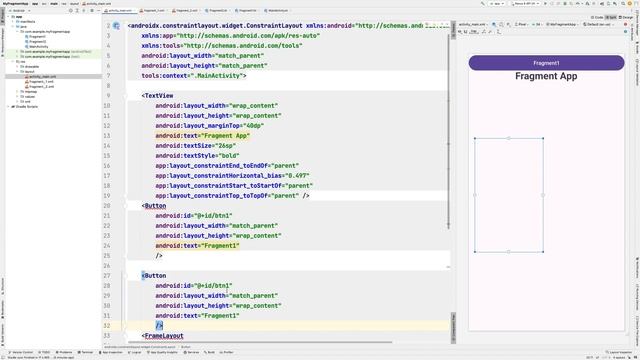 Creating and Using Fragments in Android Using Kotlin смотреть онлайн
