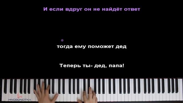 Потап и Настя - Папа вам не мама ● караоке | PIANO_KARAOKE ● ᴴᴰ + НОТЫ & MIDI