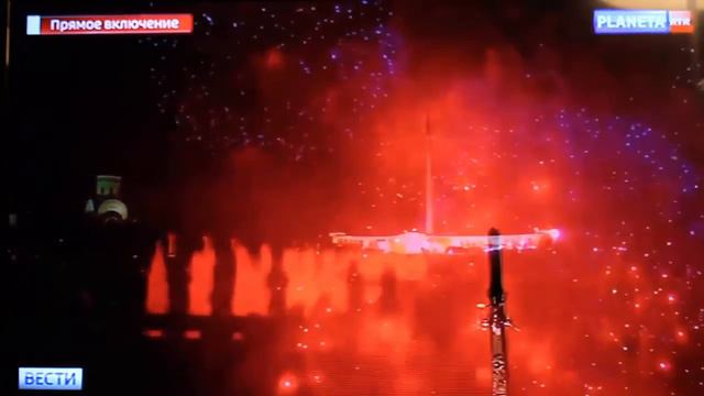 Салют в Москве на Дне Победы 2017