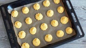 Профитроли с кремом Пломбир