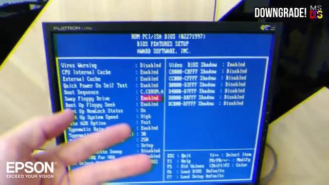 Combo Epson SD-800 - сдвоенный дисковод FDD 3.5 + 5.25 смотреть онлайн