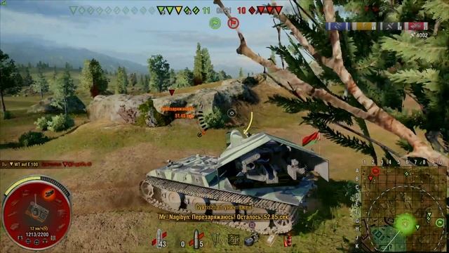 World of Tanks пс4 про е 100 вафля смотреть онлайн